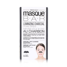 Load image into Gallery viewer, Luminizing Charcoal Nose Strips