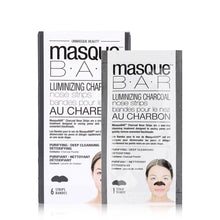 Load image into Gallery viewer, Luminizing Charcoal Nose Strips