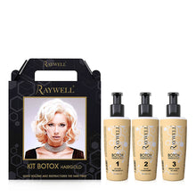 Load image into Gallery viewer, Botox Hair Gold Kit - 3 pcs