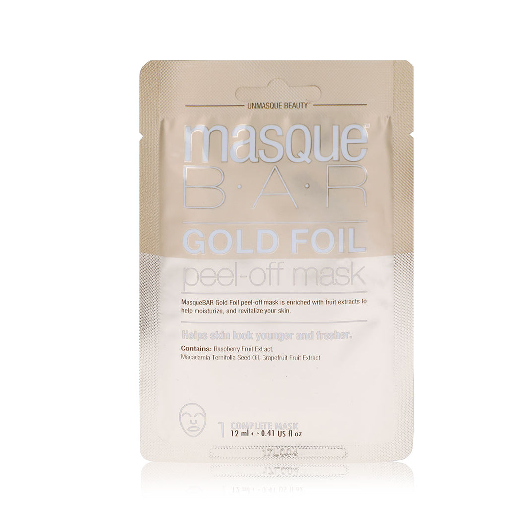 Gold Foil Peel Off Mask - Sachet