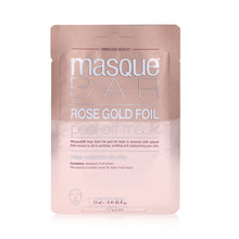 Load image into Gallery viewer, Rosegold Foil Peel Off Mask - Sachet
