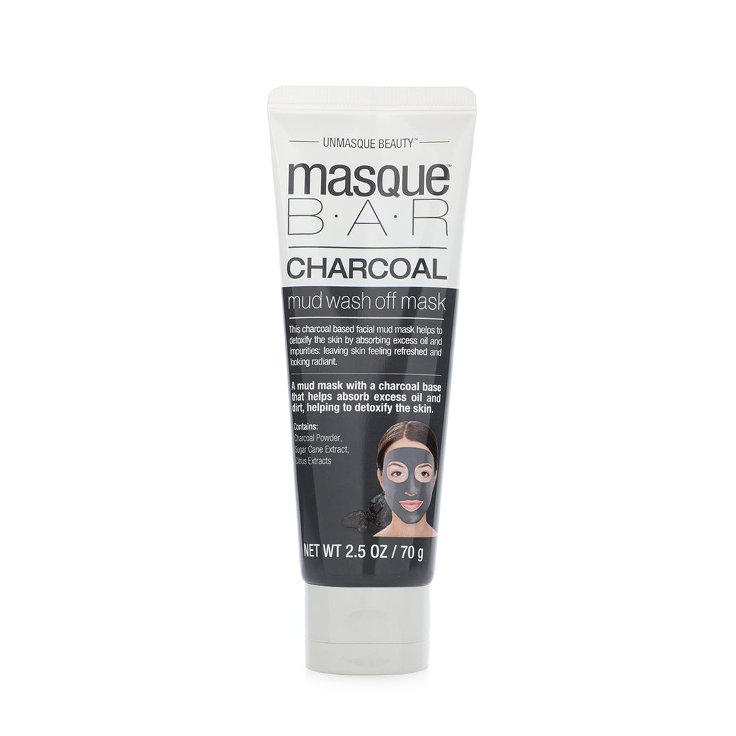 Charcoal Mud Wash Off Mask - 30ml