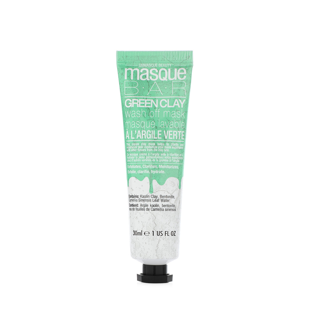 Green Clay Wash Off Mask - 30ml